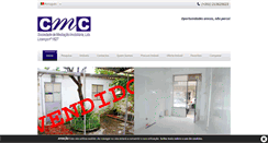 Desktop Screenshot of cmc-imobiliaria.com